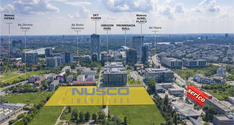 Un nou proiect rezidențial în zona Pipera, pe fosta platformă industrială Serico