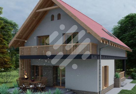 Vila deosebita cu un design superb, intr-o zona linistita si verde din Chinteni!