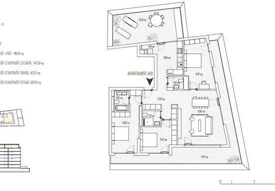 4 CAMERE || PENTHOUSE || PANORAMA UNICA VIRGILIU