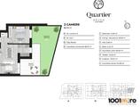 Proprietăți rezidențiale de închiriat în 2 CAMERE || GRADINA DE 33 MP || PROIECT BOUTIQUE